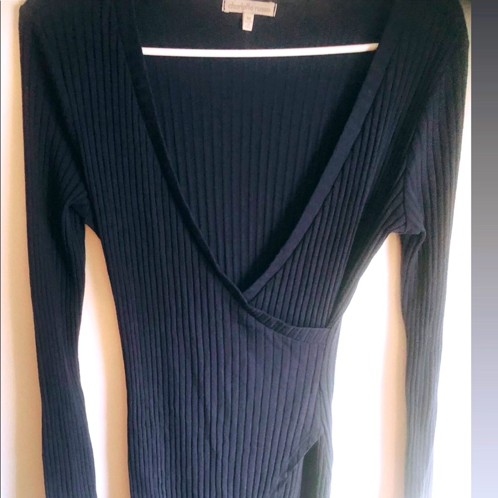 Navy blue dress